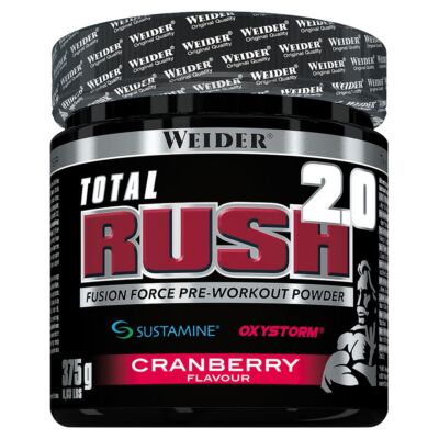 Total Rush 2.0 Weider 375 g Dose Pre Workout Booster (98,64 EUR/1000 g)
