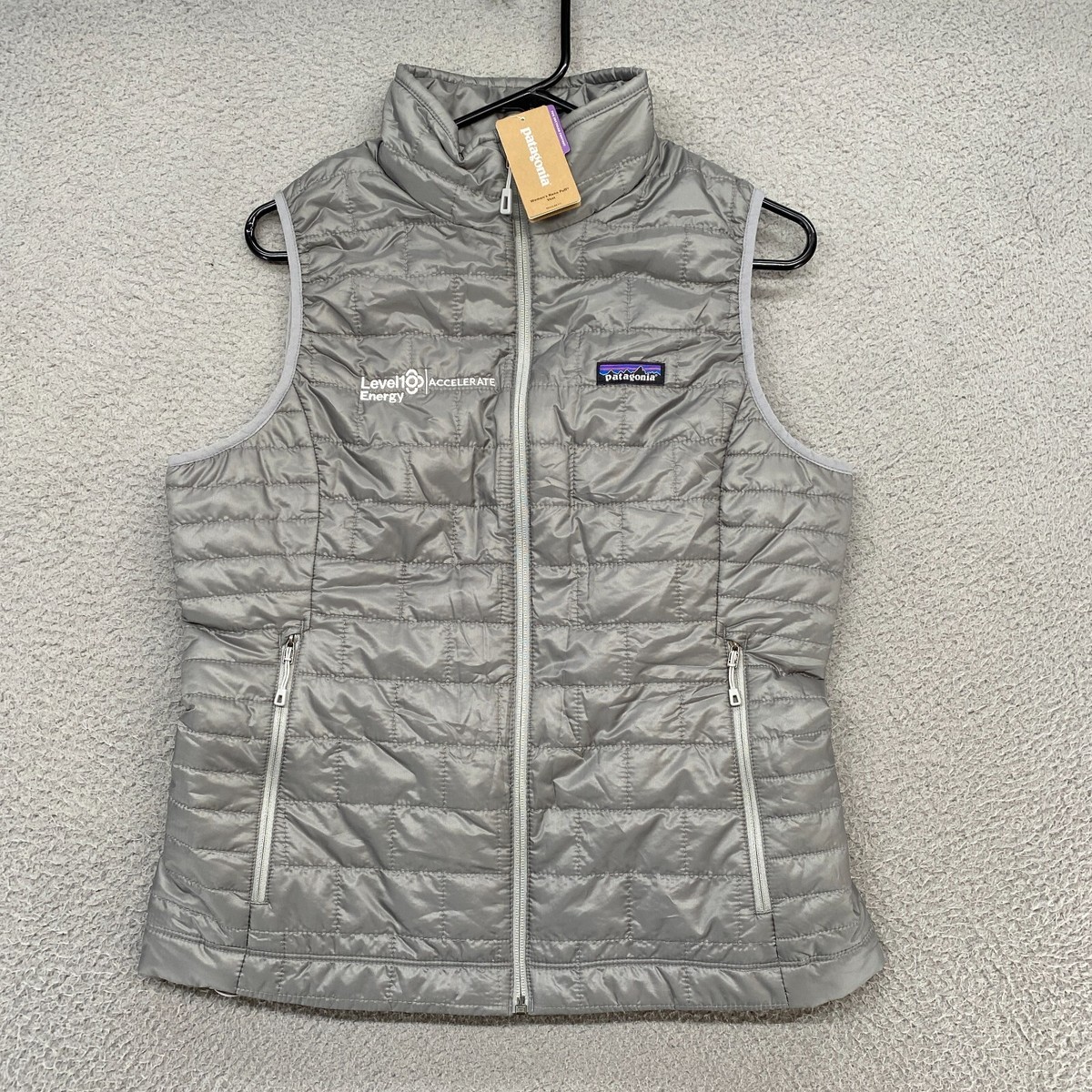 Patagonia Nano Puff Vest Womens Medium Lightweight Recycled Light