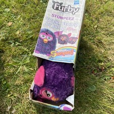 Furby Purple Stompeez Slippers - Size S (2012)