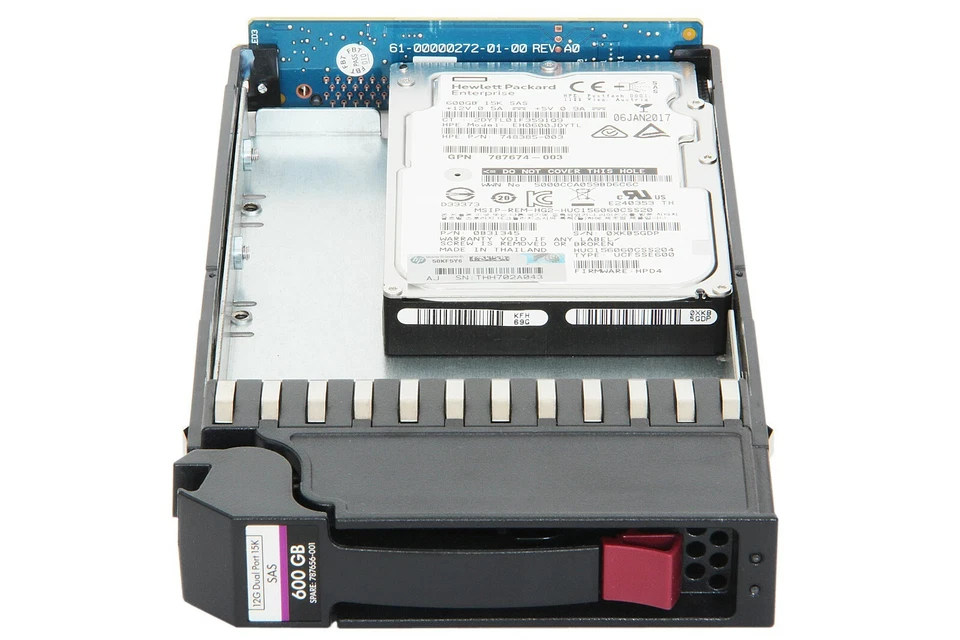 HP 600GB 15K 12G MSA P2000 SAS 3.5" HDD Festplatte LFF / 787656-001, J9V70A