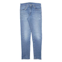 LEVI'S 512 BIG E Jeans Mens Blue Slim Tapered Stone Wash W30 L32