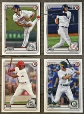 2020 Bowman Draft Baseball Paper #1-200: You Pick- Complete Your Set
