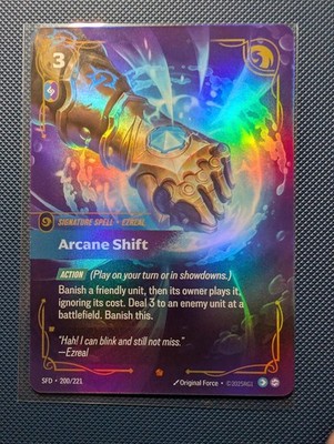 Arcane Shift SFD 200/221 Riftbound Spiritforged: League of Legends TCG Englisch