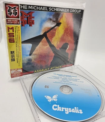 The Michael Schenker Group Assault Attack Japan CD TOCP 53142 w/OBI Bonustrack - Imagen 1 de 4