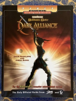 Baldurs Gate Dark Alliance Lösungsbuch