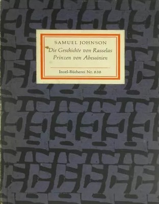 Die Geschichte von Rasselas Prinzen von Abessinien, Samuel Johnson