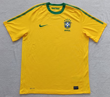 Brazil Brasil 2010 - 2011 vintage Nike Home Football Soccer shirt jersey size L