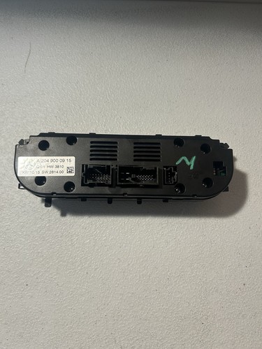 12-18 Mercedes W218 CLS550 C300 GLK AC A/C Heater Climate Control 2049000905 OEM - Picture 6 of 8