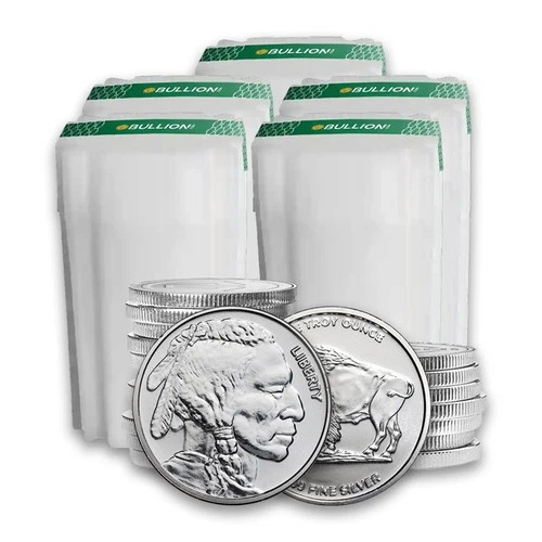 1 oz Silver Round .999 Fine Silver - Random Design - Lot of 100