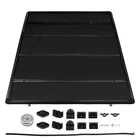 Black Tonneau Cover Tri-Fold for Toyota Tundra 5.5 ft Bed 2007-2026 Aluminum