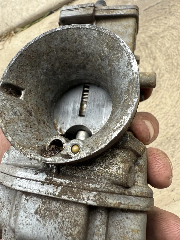 Carburador Suzuki RM125 RM 125 Carby Carb Mikuni TM TMX genuino 1989 combustible gasolina Foto 4 de 4