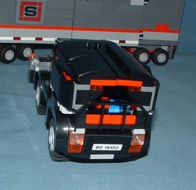 TEENAGE MUTANT NINJA TURTLES, BIG RIG GETAWAY SET NO. 79116 - LEGO - 2014 - USED