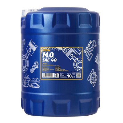 MANNOL M.O. SAE 40 Einbereichsmotorenöl API CH-4, VOLVO B20, 10 Liter
