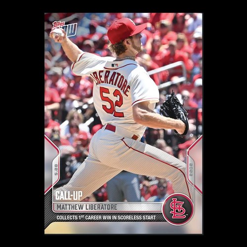 2022 Topps Now 252 Matthew Liberatore
