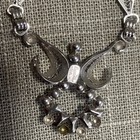 ESPO Joseph Esposito Sterling Silver 925 Blue Topaz Necklace Filigree 16.5" — photo 9