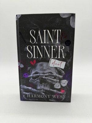 Smut & Sip Book Special Edition Of Saint & Sinner Duet By Harmony West - Signed