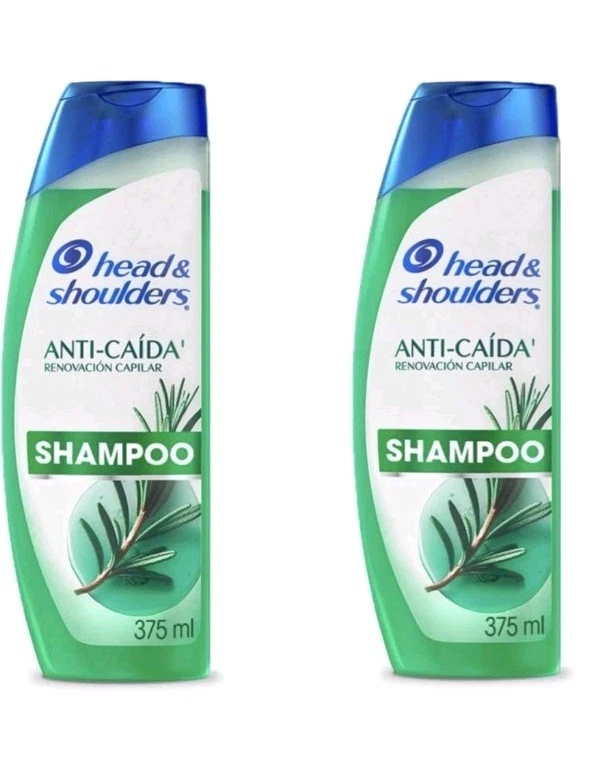 Pack de 2 Champú Capilar Cabeza y Hombros Anti-caída Renovación 375 ml cada uno Foto 4 de 4
