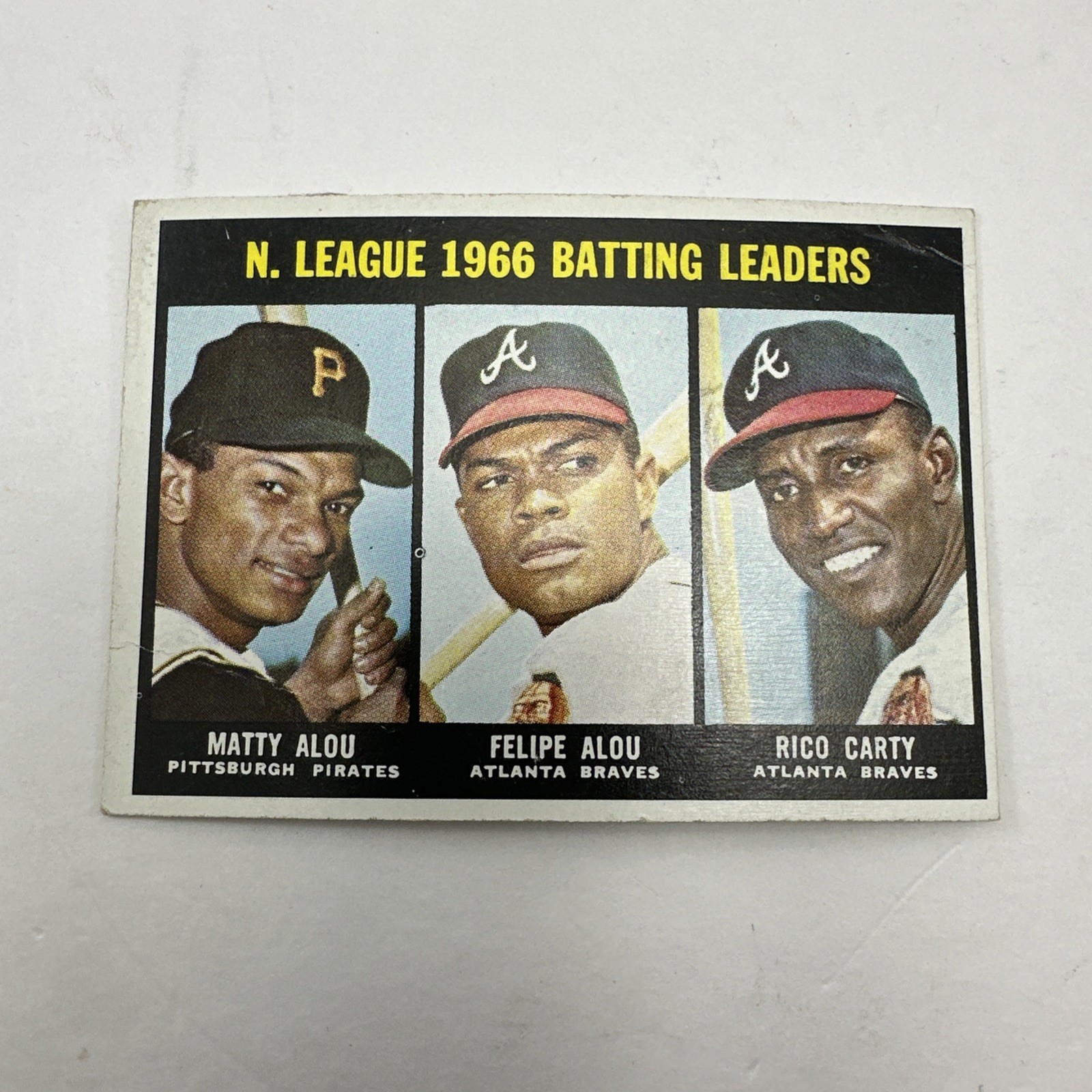 1967 Topps NL 66 RBI Leaders 240