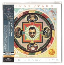 RINGO STARR TIME TAKES TIME JAPANESE MINI LP/CD BRAND NEW w/1 BONUS TRACK