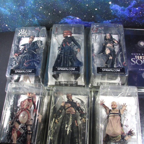 Clive Barker's Tortured Souls 1 Complete Set 6 action figure McFarlane ...