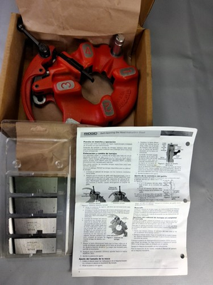 #ad RIDGID 815A Self Opening Die Head 1 8 to 2 Inch Pipe Threader Cat 97075 New NOS $599.00