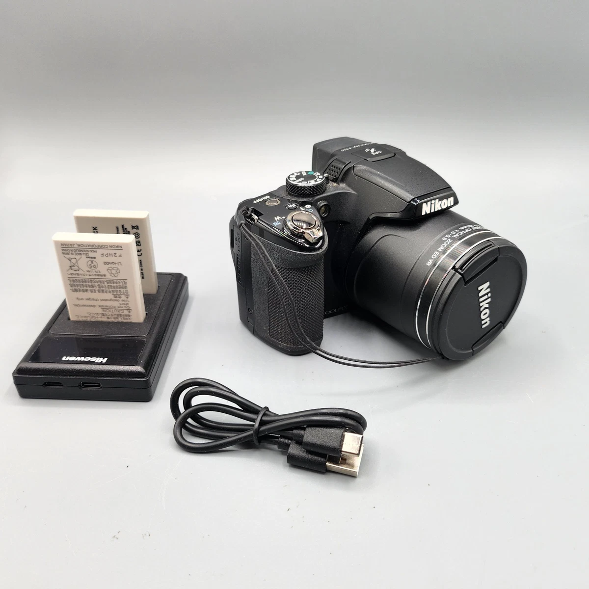 動作OK Nikon COOLPIX P510 ブラック バッテリー×３ 化粧箱 Nikon】ニコン『COOLPIX P510 / ブラック』2012年3月発売 コンパクト
