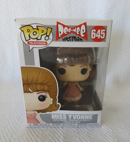 Funko Pop Television Pee Wee Herman Miss Yvonne Vinyl