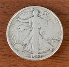 1943-S Liberty Walking Half Dollar - 90% Silver - Circulated