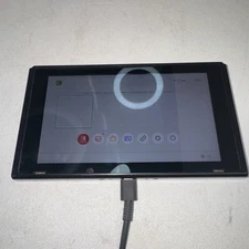 Nintendo Switch v1 Video Game Console Only HAC-001 Black UNPATCHED Low Serial