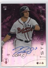 2014 Bowman Sterling Rookie Magenta Refractor 72/99 Tommy La Stella Auto 0s3