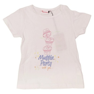 Impidimpi, T-shirt, Größe: 98/104, Weiß, Baumwolle, Print, Mädchen #gbS