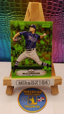 SHANE McCLANAHAN 2025 Stadium Club LIME GREEN #151 Tampa Bay Rays
