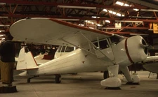 Luscombe 4 USA Civil Phantom Desktop Wood Airplane New Model Large Scale 1/24