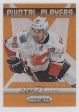 2013-14 Panini Prizm Pivotal Players Orange 23/50 Curtis Glencross #PP-4 0dg
