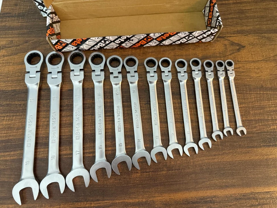 Set Chiavi combinate cricchetto  Beta 142/s15 142sn/s13 + Frese 425/sp3 426/sp6 - Immagine 4 di 4