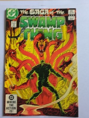 DC Comics: THE SAGA OF THE SWAMP THING Vol. 1 No. 13. May 1983 (Box8) VG