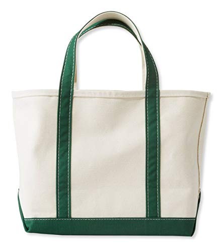 LL Bean Boat & Tote Open-Top Medium Canvas Bag NWT Durable Classic