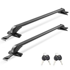 Universal Car Top Roof Rack Cross Bar 43.3 Luggage Carrier Aluminum Wlock