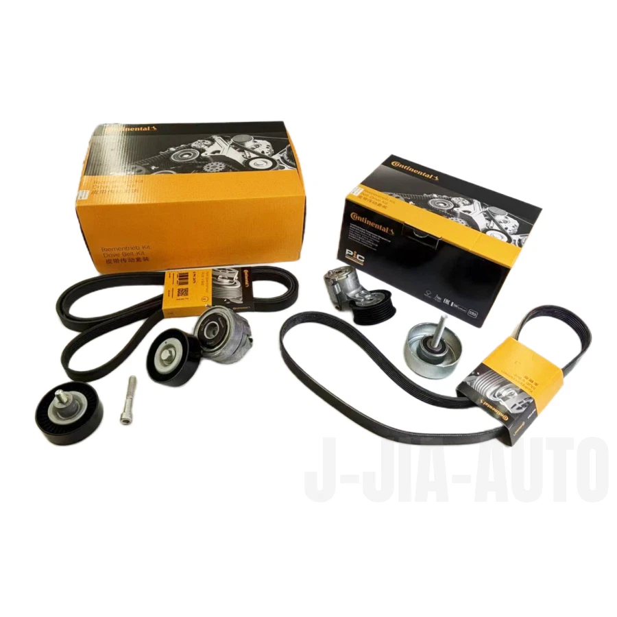 OEM 6Pcs Belt Drive Kit For Porsche Cayenne VW Touareg Audi A6 A7 A8 Q5 Q7 3.0T Foto 2 de 4