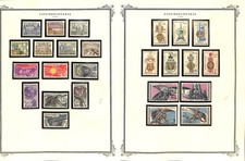 Czechoslovakia Stamp Collection on 25 Scott Specialty Pages, 1965-1967 MNH (CD)