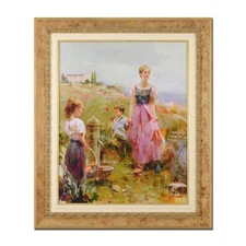 Pino (1939-2010), "The Fountain of Life" Framed Limited Edition Hand Embellished