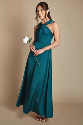 Coast Emerald A-Linien Kleid Damen Brautjungfernkleider
