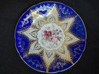 Rare Paragon Cobalt Blue Cup &Saucer Strawberry Blackberry, Flower Gold Gilt Eng — photo 2