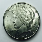 *1922 S PEACE DOLLAR* *GEM BU+*  NR #C1874