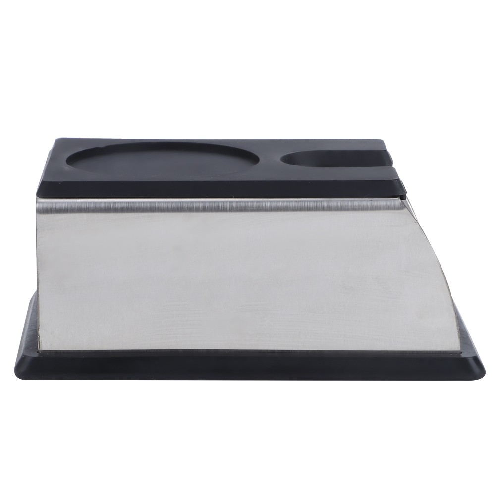 NonSlip Stainless Steel Coffee Tamper Stand Holder Tamping Mat Coffee Machine Ac
