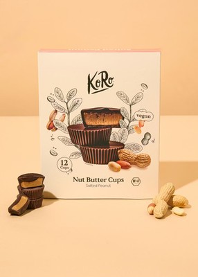 KoRo | Geschenkbox Bio Nut Butter Cups Salted Peanut 12 x 13 g