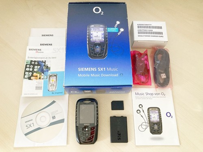#ad #ad Siemens SX1 Carbon Black o2 Music Limited Edition Unlocked $500.00