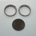 925 Sterling Ruby & CZ Paw Rings 4.1g — photo 2
