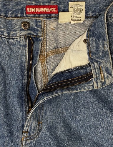Vintage Unionbay Wide Leg Baggy Carpenter Jeans Men's Size 34 x 31 - Picture 5 of 10