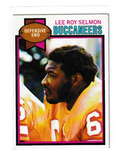 1979 Topps #123 Lee Roy Selmon HOF TAMPA BAY BUCCANEERS